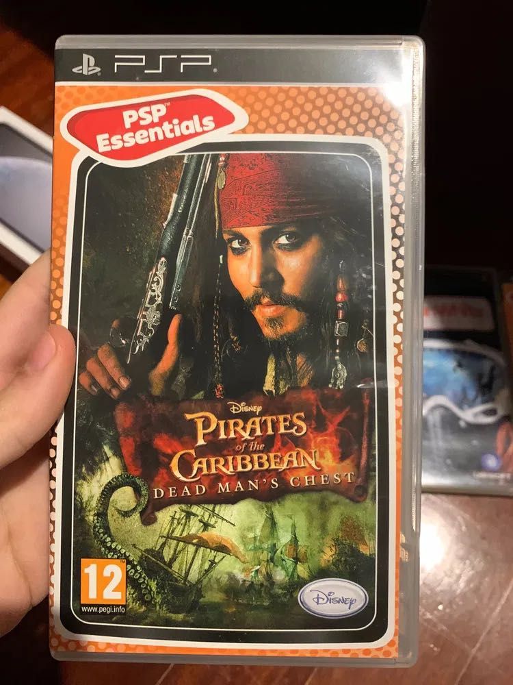 Jogo psp piratas das Caraíbas