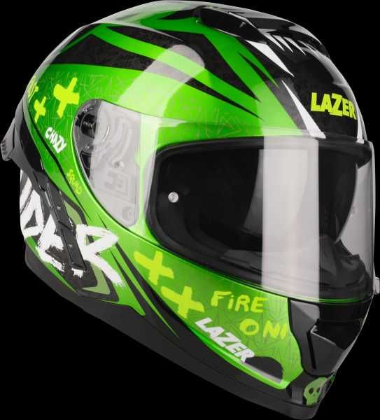 Kask LAZER RAFALE SR Oni Zielony integralny roz. S