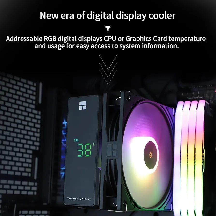 Assassin X 120R Cyfrowy ARGB Czarny CPU
