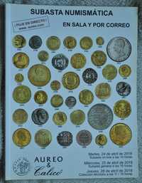 Каталог нумізматичний Aureo & Galico, Іспанія
