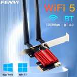 AC1200 Karta WiFi adapter Bluetooth dwuzakresowa 2.4GHZ/5Ghz
