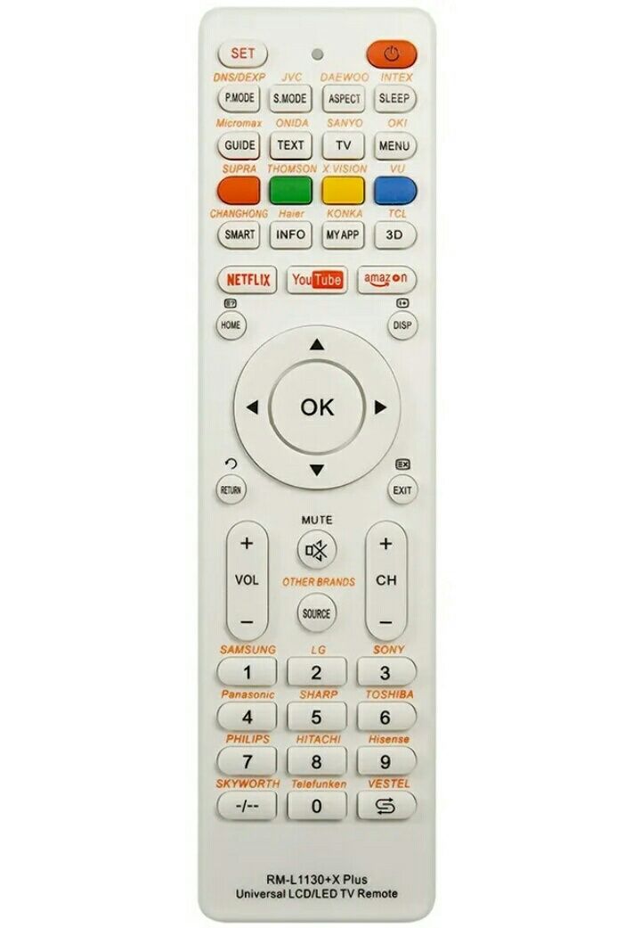 Универсальный tv пульт  RM-L1130-X Plus