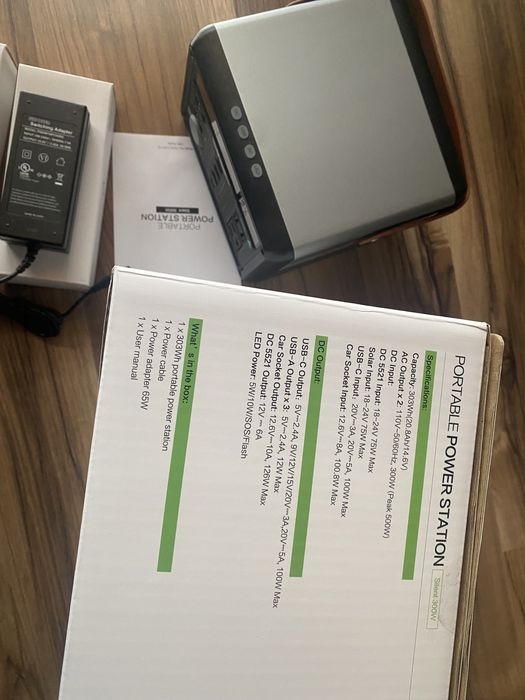 Зарядна станція Goneo Silent 300W Power Station (сша)