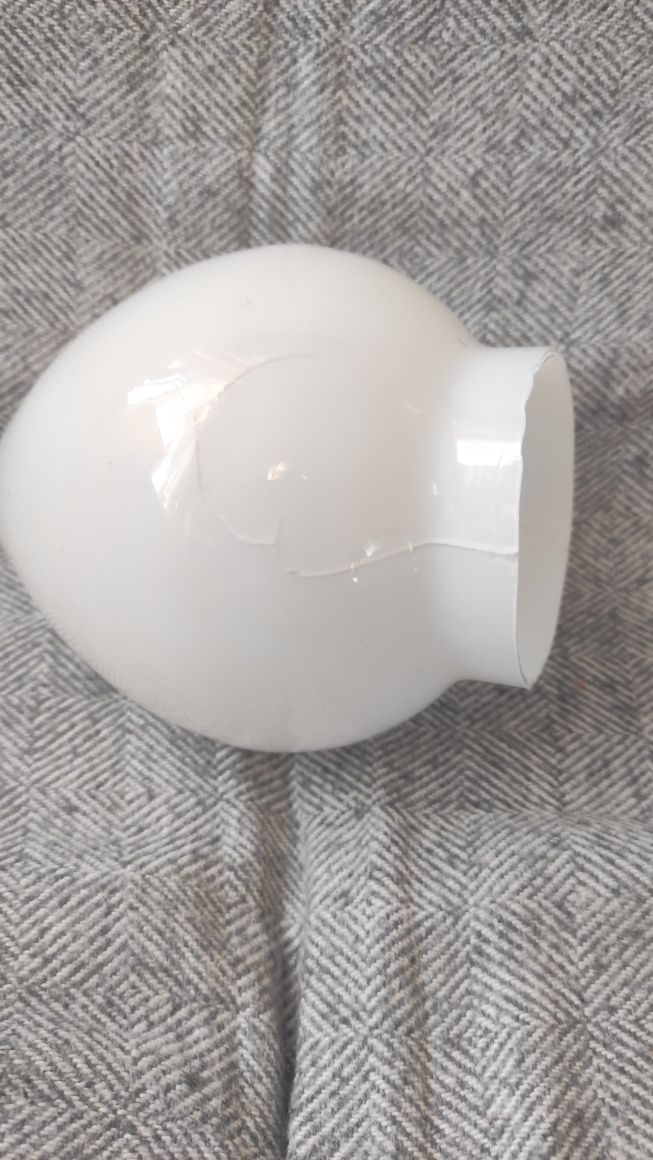 Piękna lampka nocna z zegarem,porcelana.