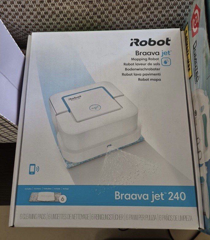 Робот ПОЛОТЁР iRobot Braava Jet 240.