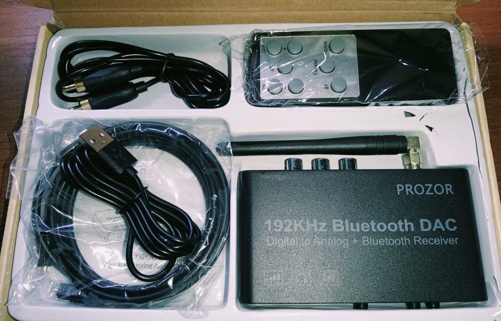 Prozor PST173b  DAC  192 Khz Bluetooth 5.0