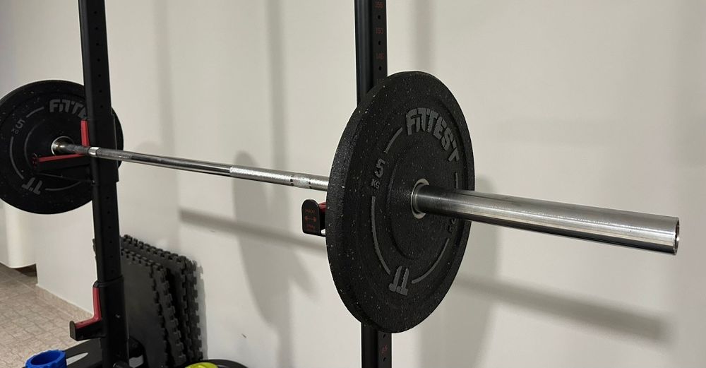 Barra olímpica BOOMFIT 20Kg