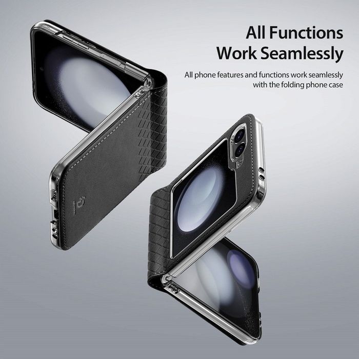 Dux Ducis Futerał Bril Do Samsung Z Flip6 5G Czarny