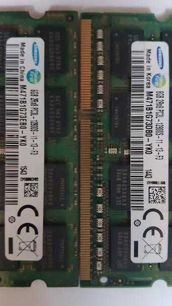 RAM DDR3 SODIMM 2x8GB Samsung 1600MHz – do laptopa