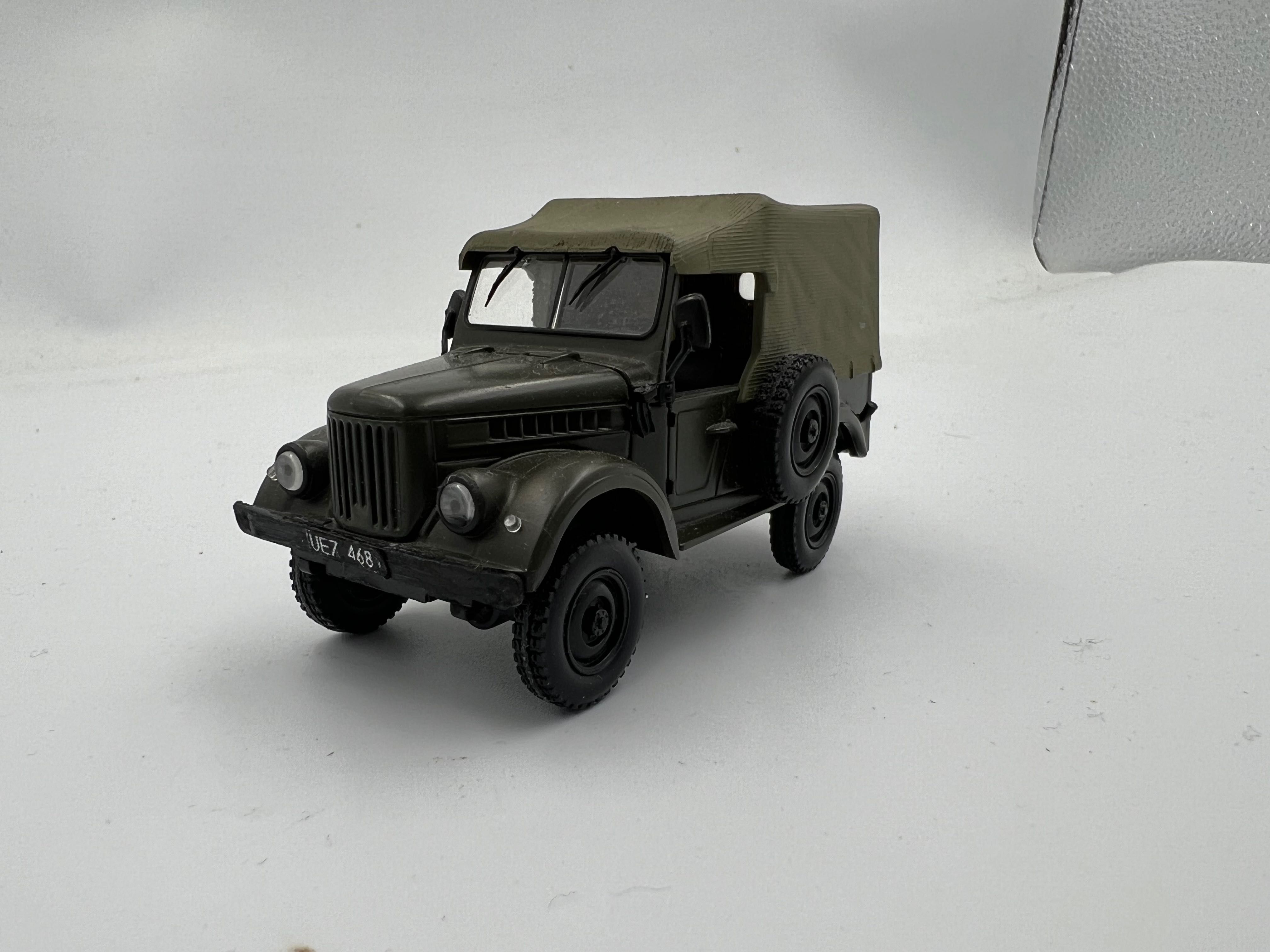 Gaz 69 kultowe auta PRL 1:43 deagostini