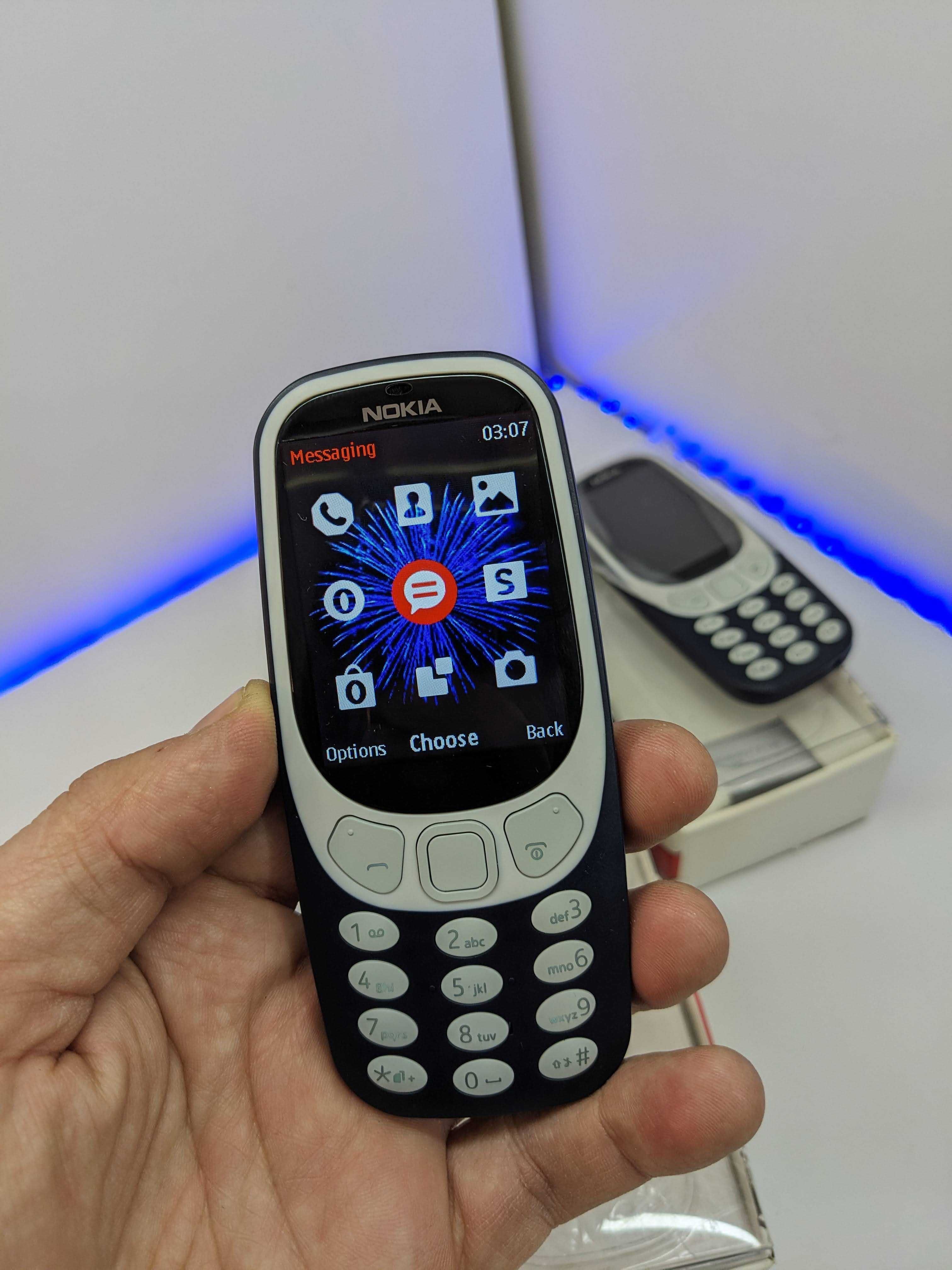 Кнопочний телефон Nokia 3310 Dual Sim  Англійська мова