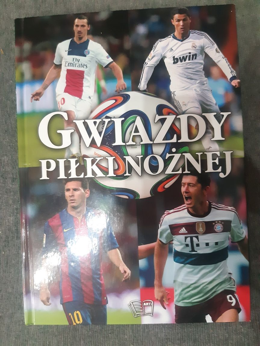 Książka gwiazdy piłki nożnej