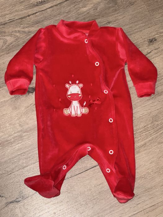 Babygrows veludo bebe 1 mes novos