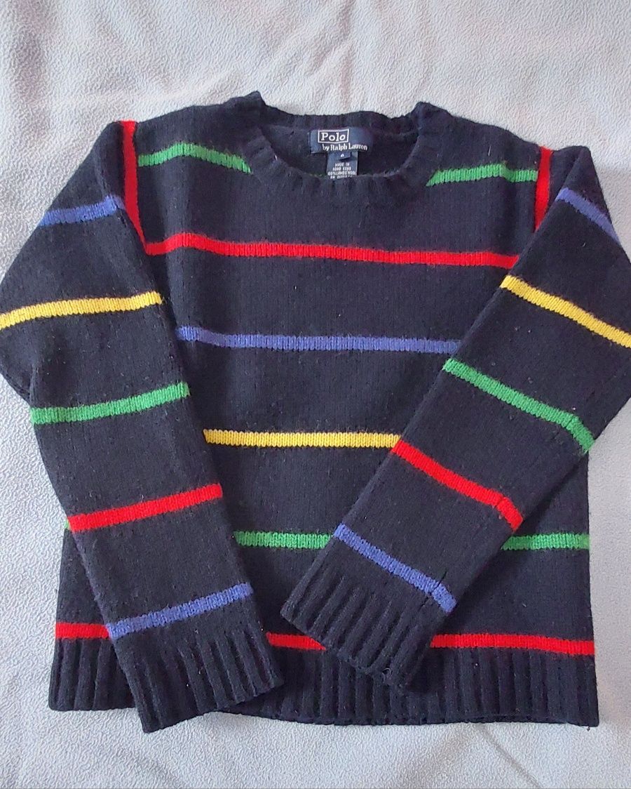 Lote 3 sweats + 1 camisola lã - 6/7 anos