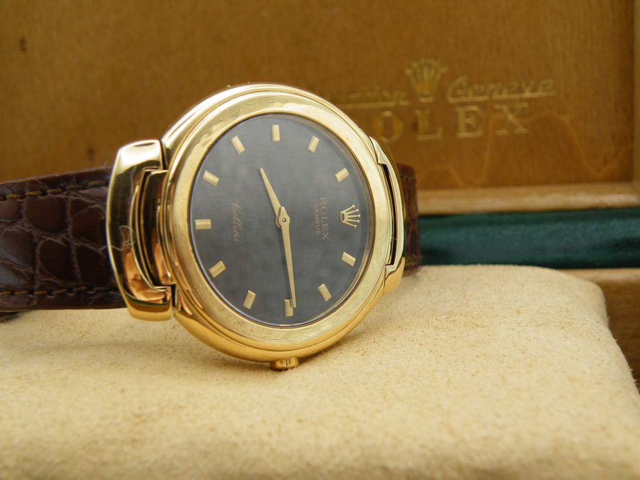 Rolex Geneve Cellini Quartz Gold 18k/750 Ref.6623