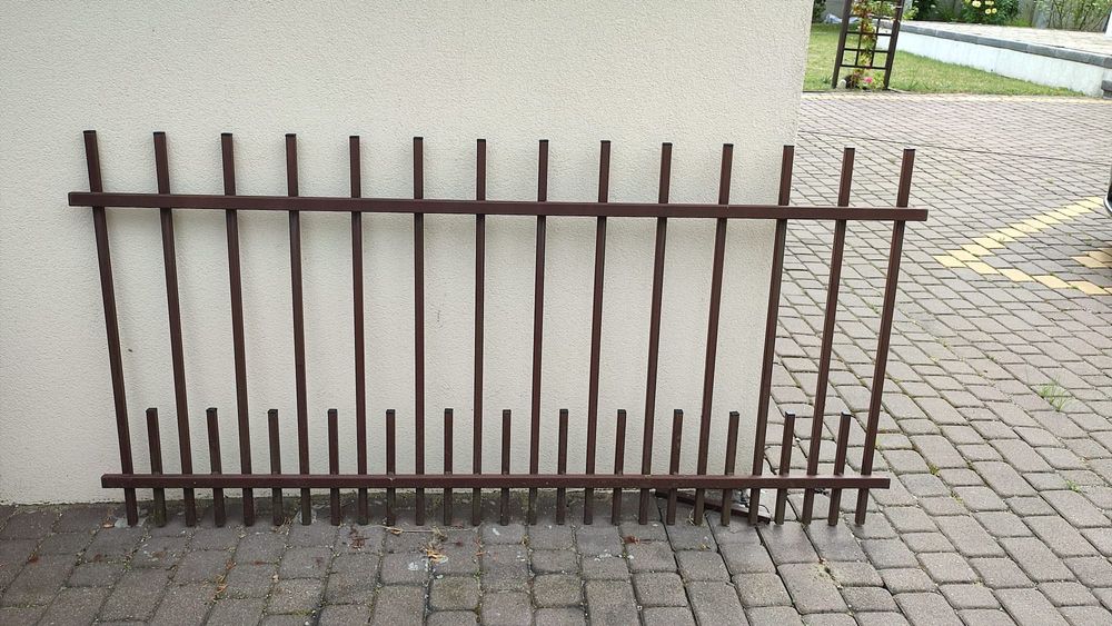 Przęsła stalowe malowane