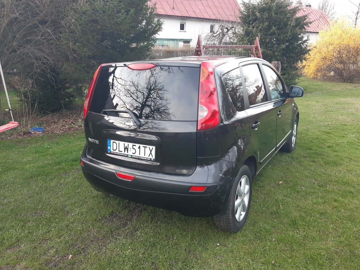 NISSAN NOTE Niezawodny Japończyk 1.6 benzyna zarejestrowany