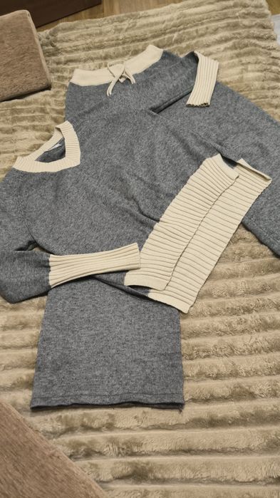 Теплий стильний костюм