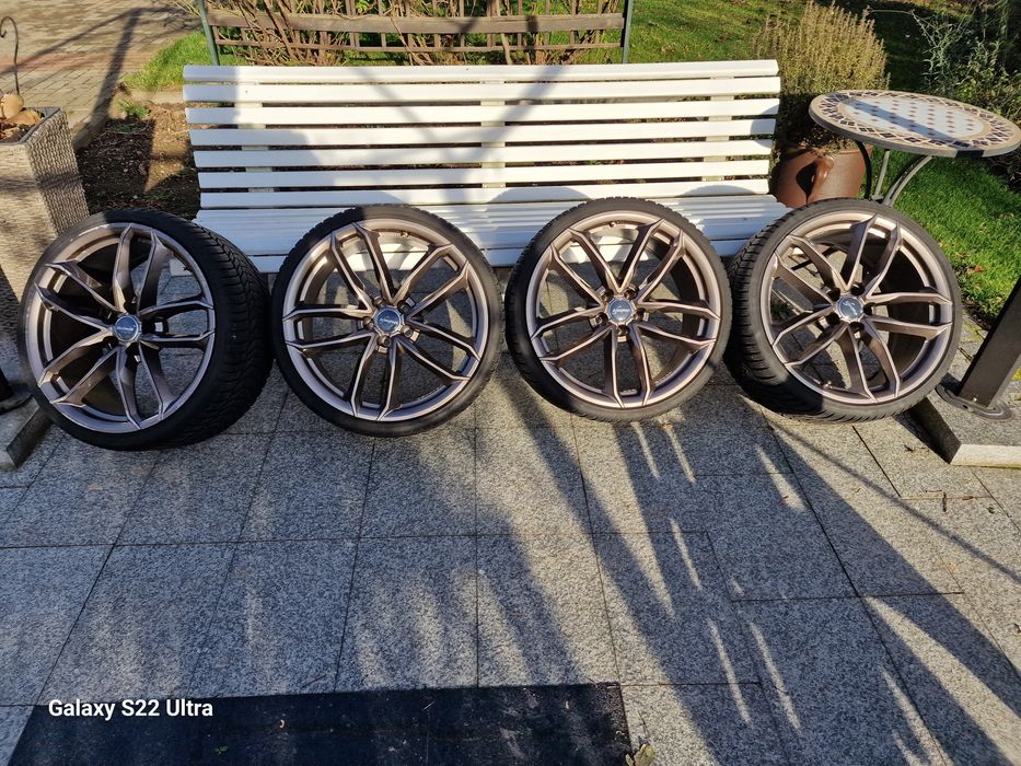 Alufelgi z oponami zimowymi 20 cali