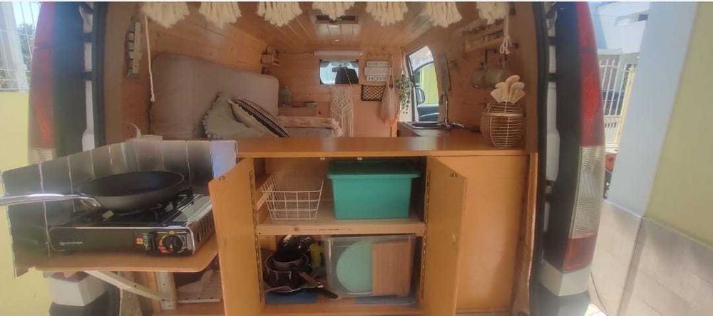 Campervan Mercedes Vito Legalizada