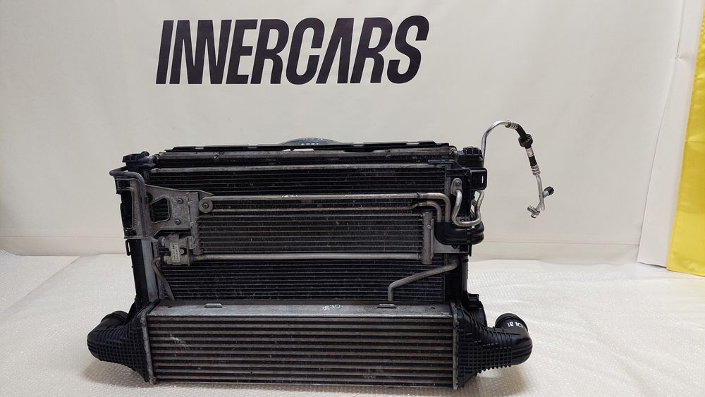 Mercedes E-Class W212, 2009-16 радіатор інтеркуллера, in01870