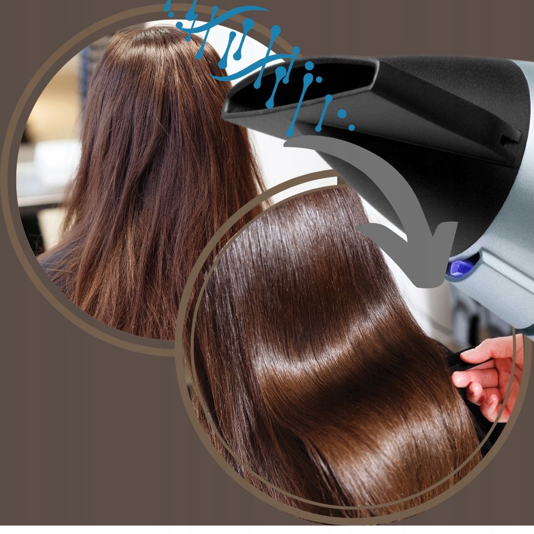 Suszarka Do Włosów Babyliss Hydro Fusion 2100W Błękitna