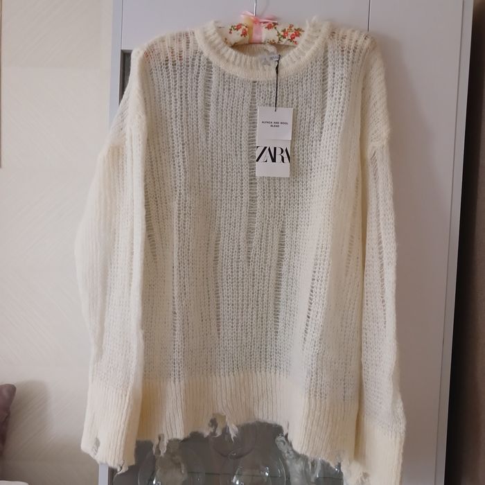 Трикотажних светр oversize;Zara