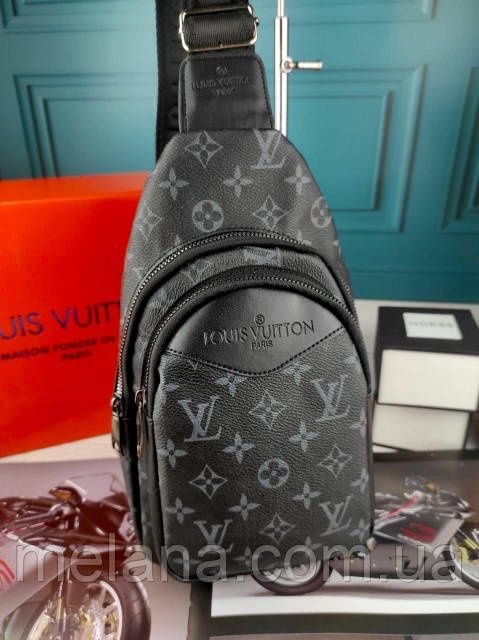 Сумка мужская слинг Louis Vuitton Луи Виттон ЛВ