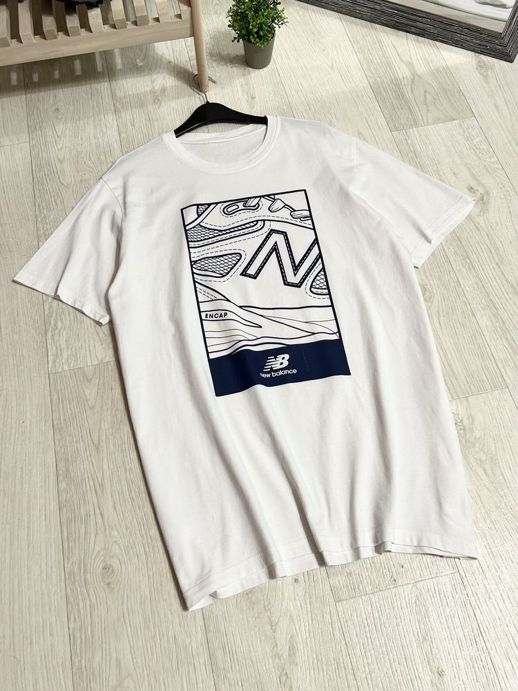 New Balance 990 Center Logo Tee Футболка оригінал оригинал Опт