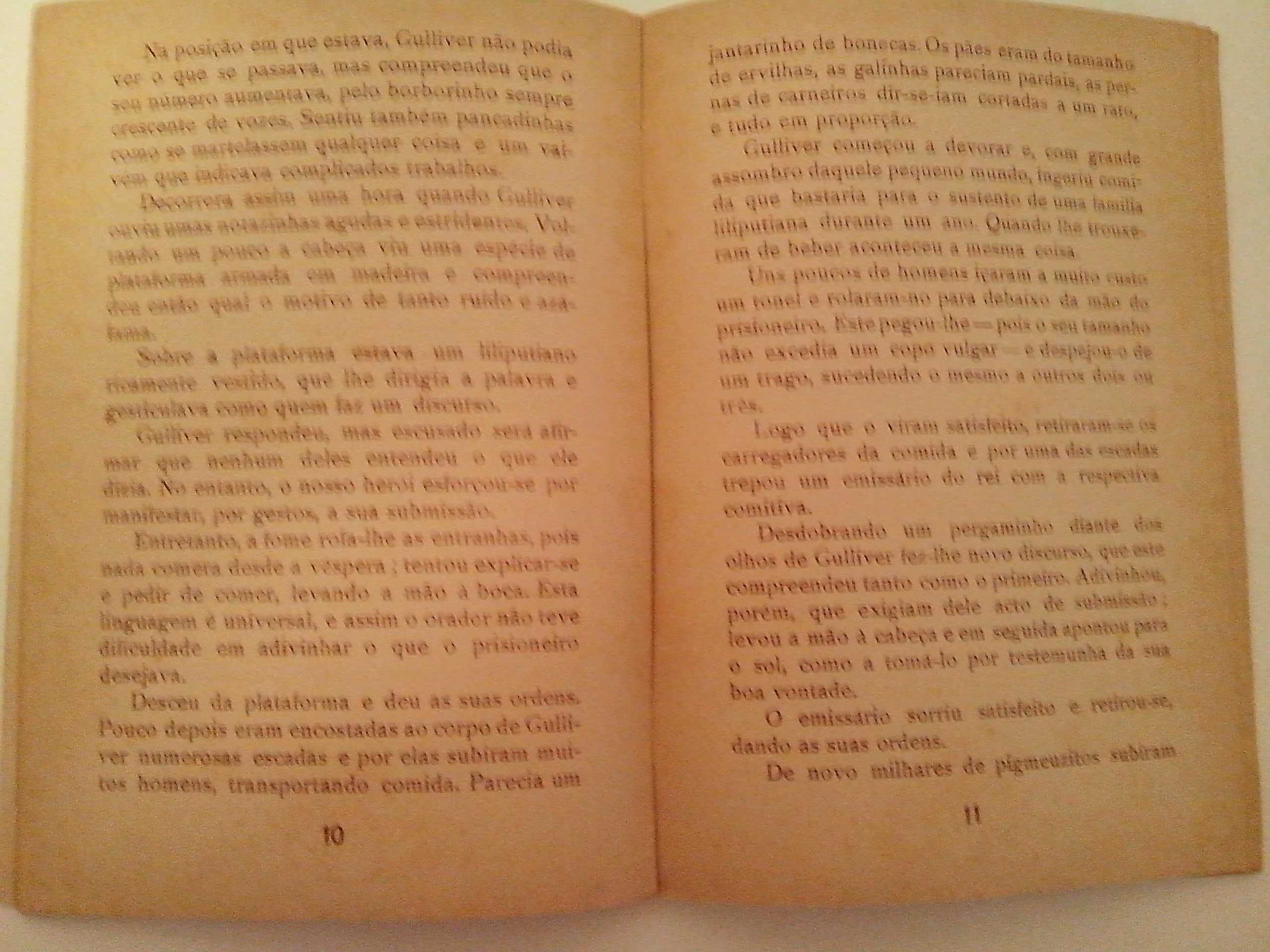 Livro "As viagens de Gulliver"