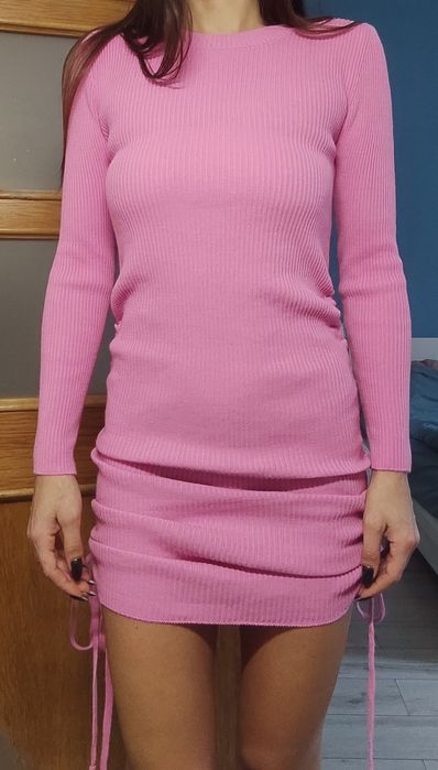 Dzianinową sukienka rozmiar S