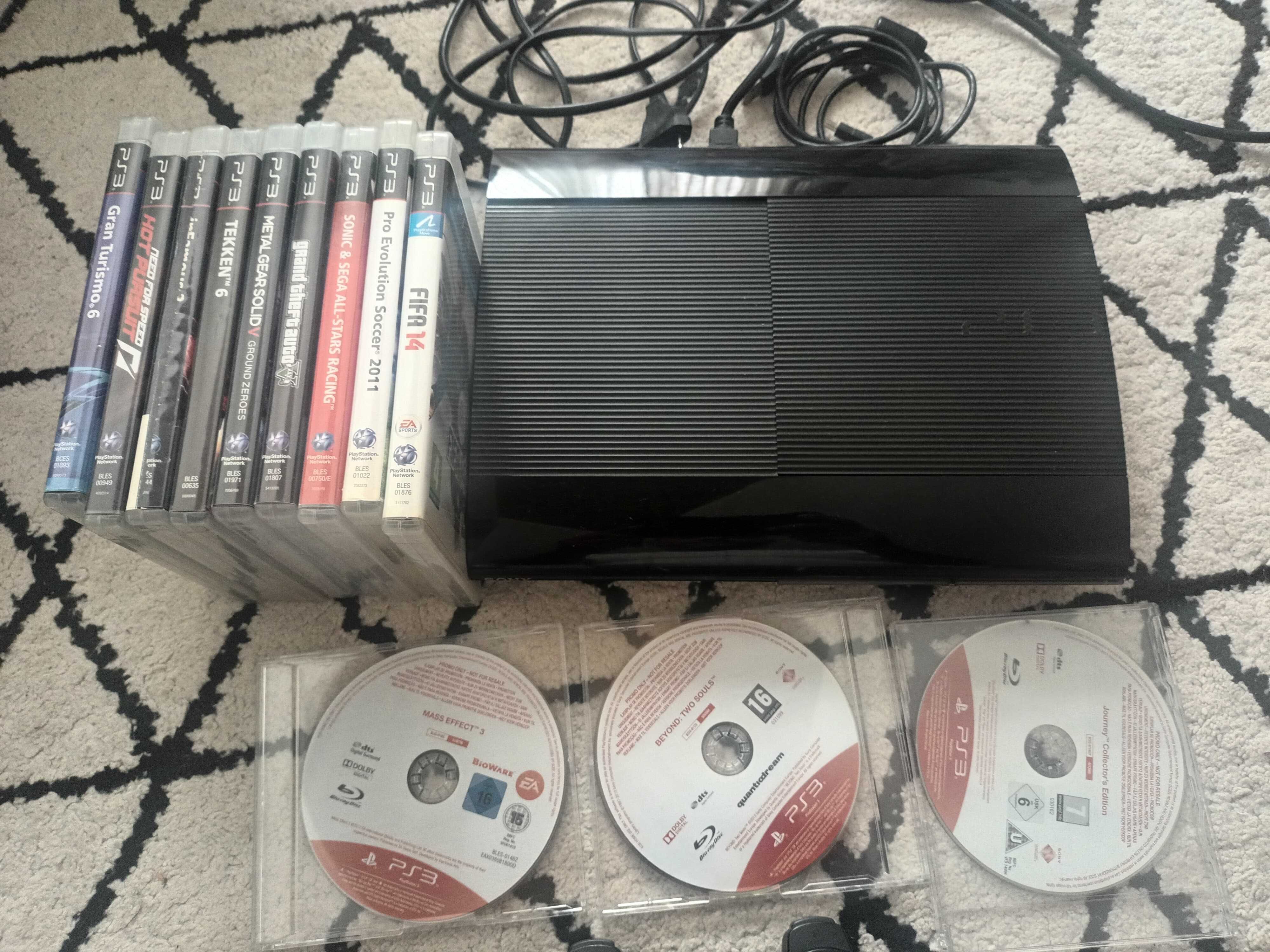 Playstation 3 com 11 jogos