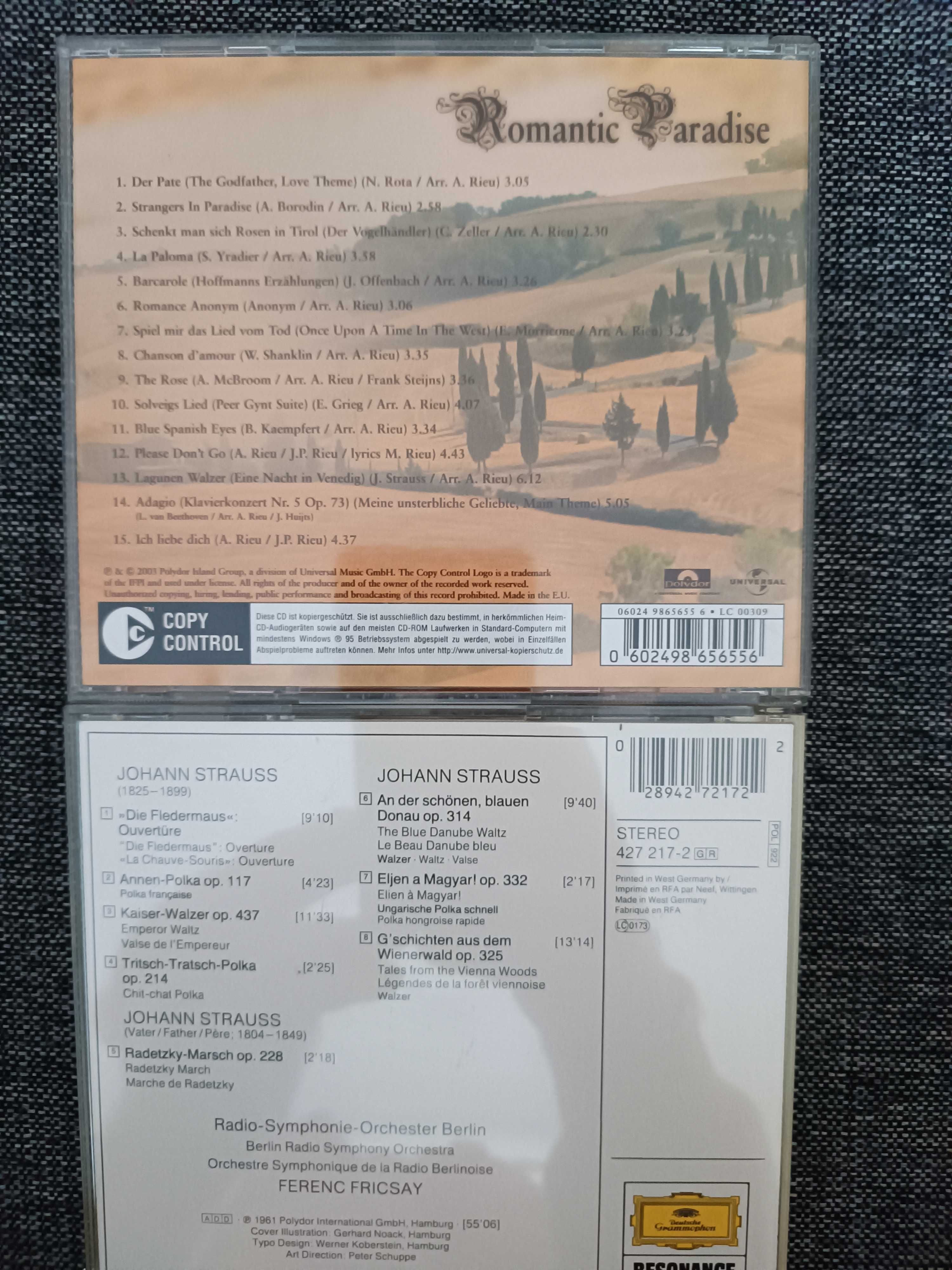 Andre Rieu + walce Straussów  zestaw 2 CD