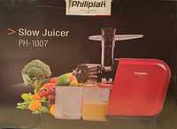 Philipiak Slow Juicer PH-1007 z akcesoriami