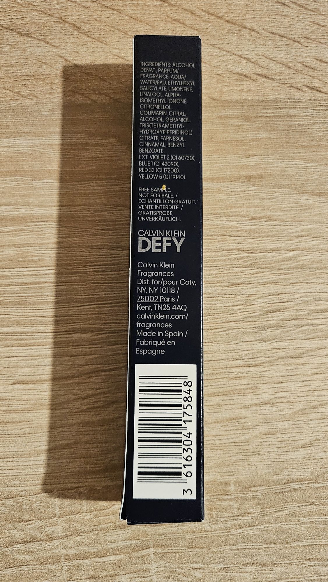 Calvin Klein defy 10ml