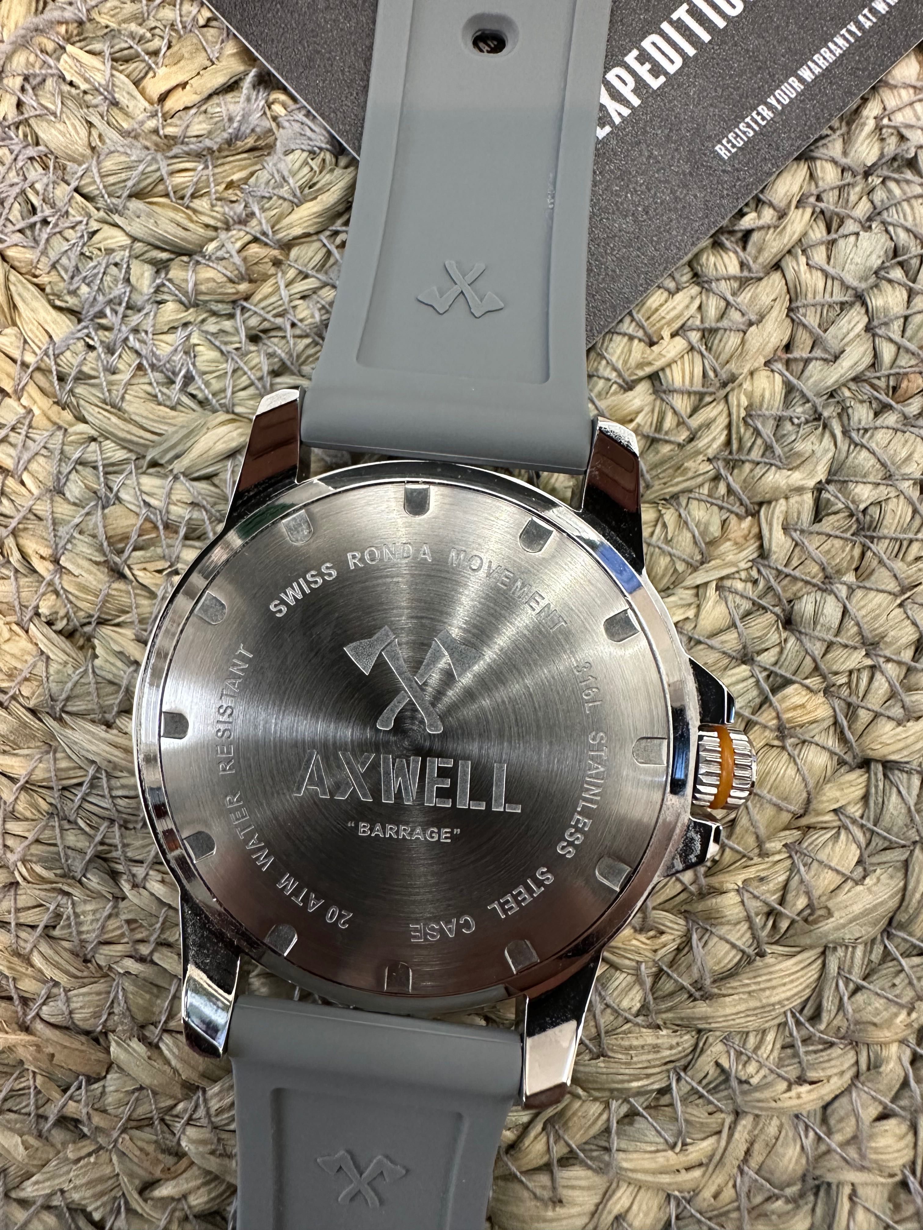 Годинник Axwell Barrage Швейцарський Ronda 515.24H GMT