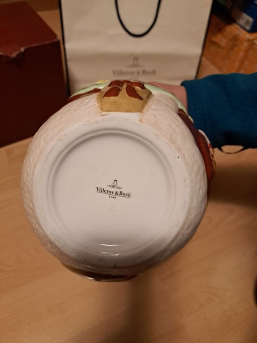 Villeroy&boch новогодняя банка для конфет и печенья.