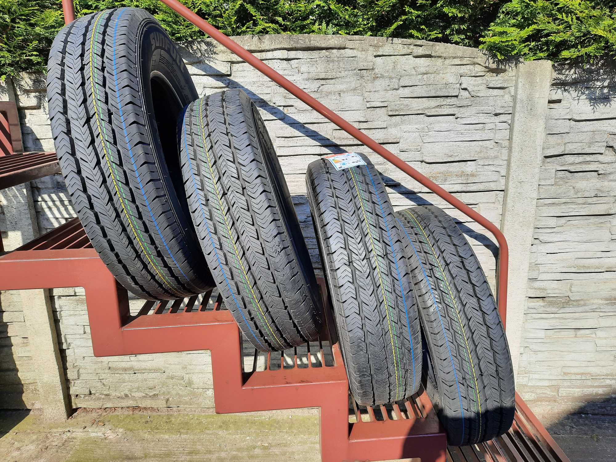 4 Opony wielosezonowe NOWE 205/75 R16C Sunfull SF-08AS Montaż gratis!