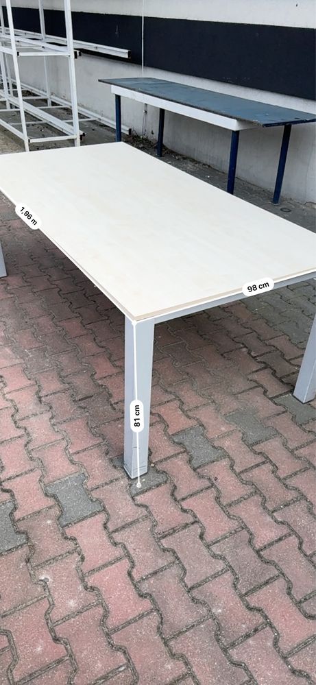 Biurka podwojne 160/160 i 120/160