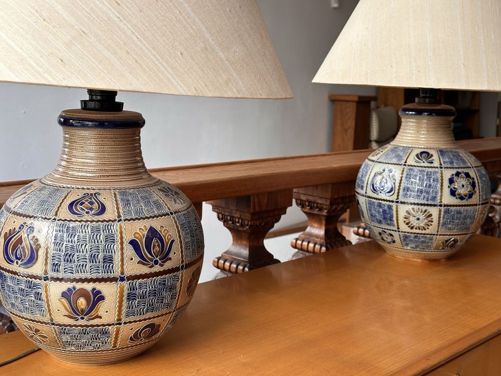 Mid century modern para lamp glazura solna