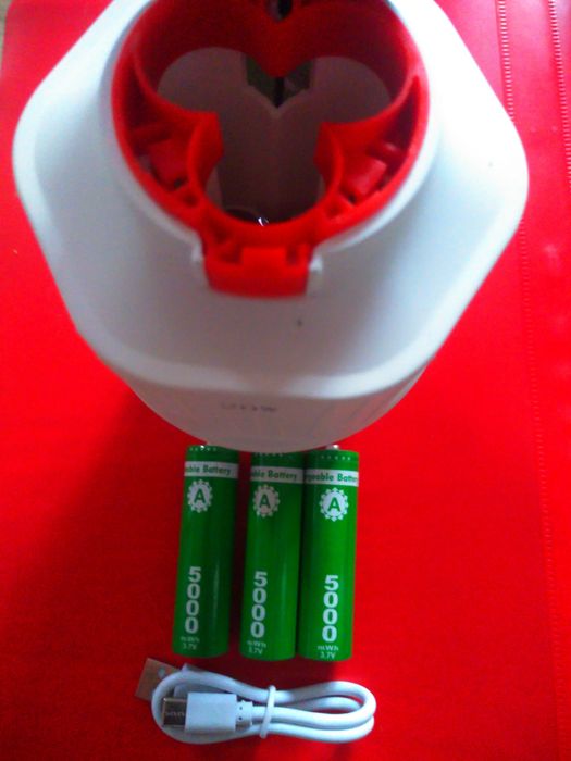 ‼️Є ОПТ‼️3600мАч Акумуляторна лампа,аварійна LED лампочка, супер!