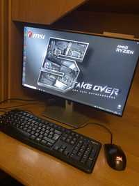 ПК Ryzen 5 3600 + MSI B450 Gaming Plus MAX + RX570