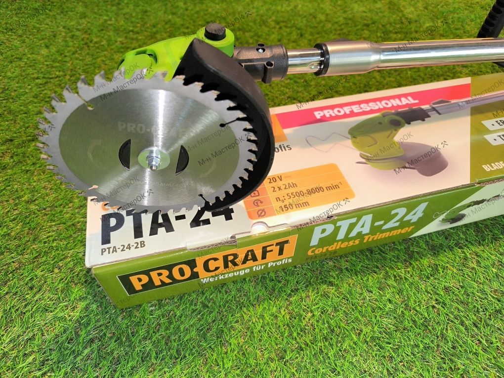 Акумуляторна коса Procraft PTA24