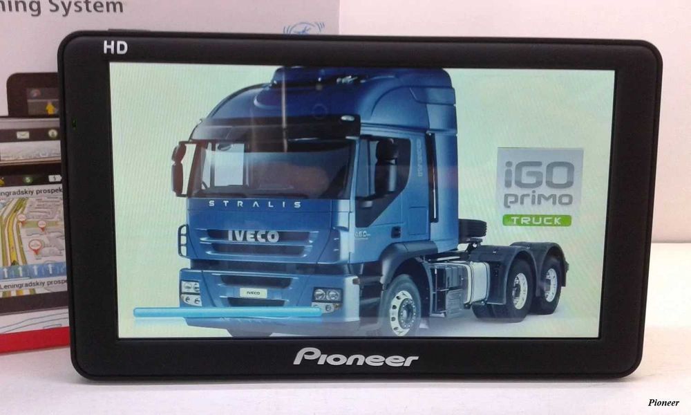 2025р TIR / ADR Грузовий GPS навігатор Pioneer 7 дюйм. Європа, Україна