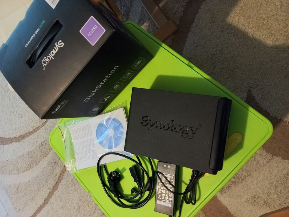 Synology DS212+ (+2 HDD WD Red NAS)