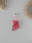 Mini painel em Macramé