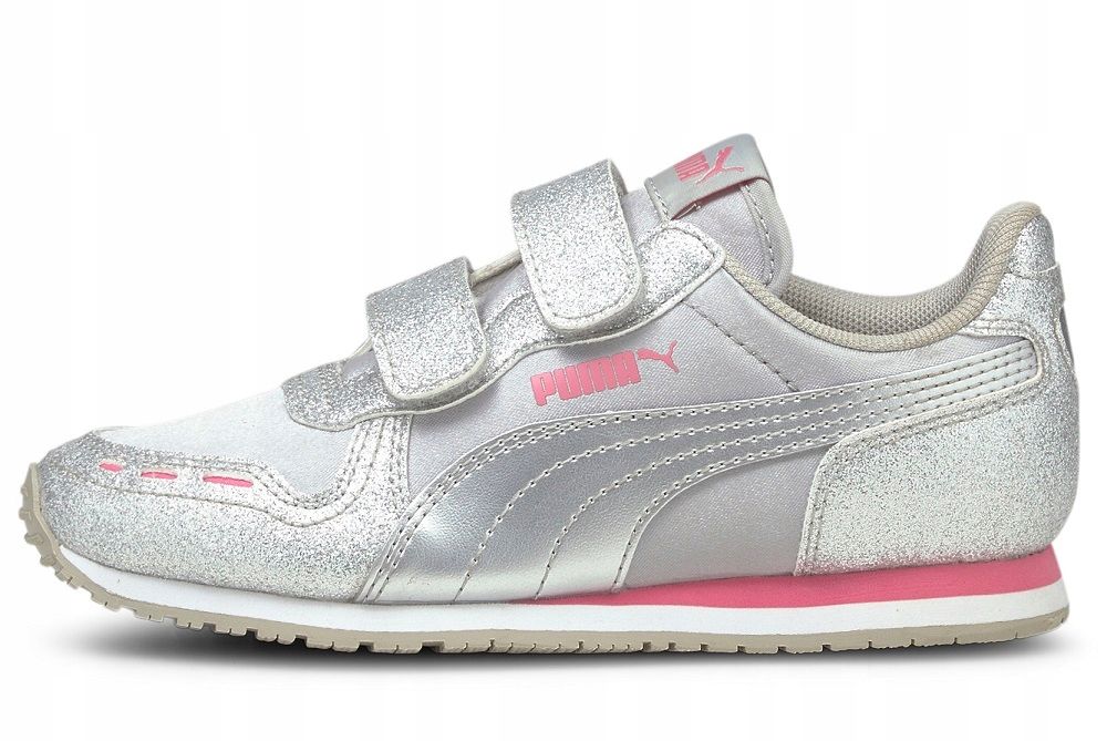 Buty Puma Cabana Racer Glitz V Ps Brokat Rzep 34.5