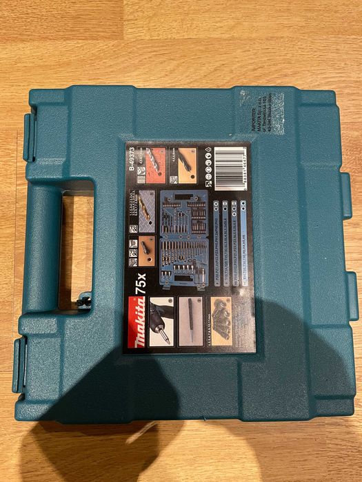 MAKITA B-49373 zestaw 75 elementów wiertła, bity, wkrętaki
