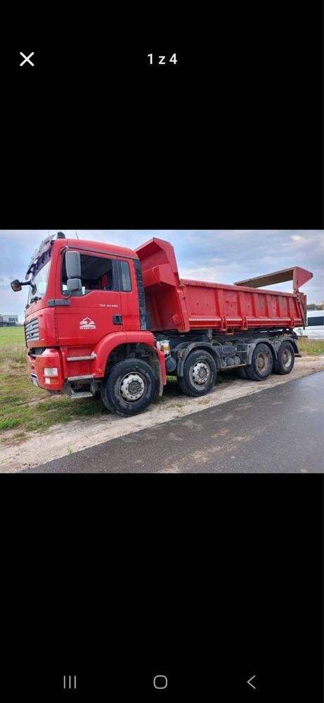 Man TGA 2005r wywrotka