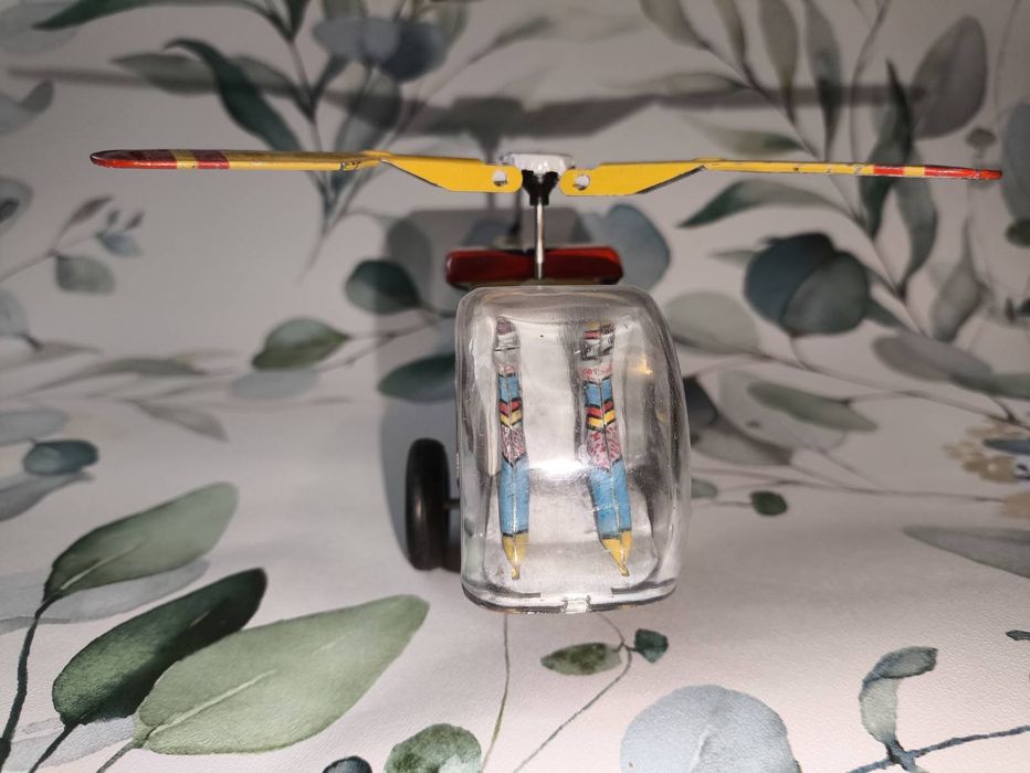 Metalowa zabawka Tin Toy Helikopter MF334, nowa, pudełko, unikat
